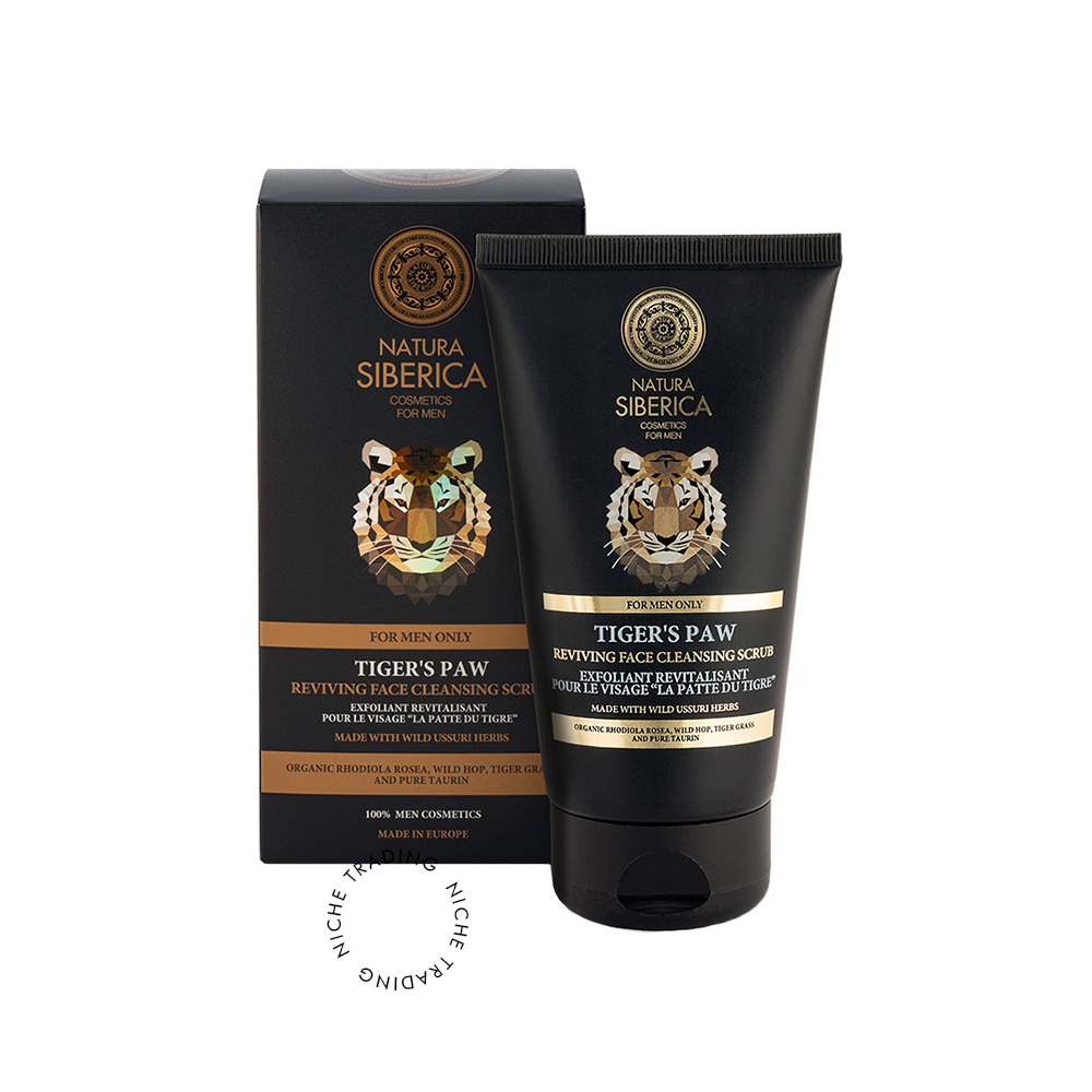 NS Men Reviving Face Cleansing Scrub Tiger���S Paw,