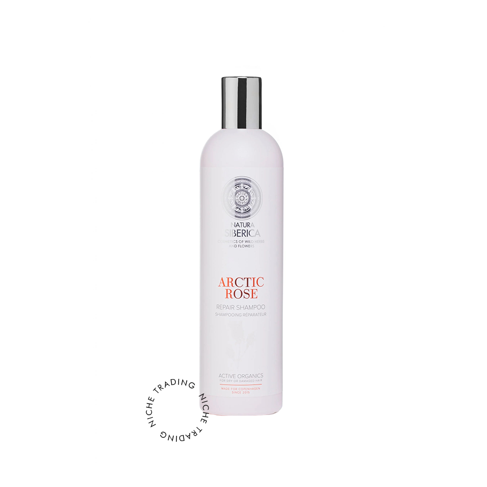 NS Copenhagen Repairing Shampoo Arctic Rose, 400ml - Natura Siberica | Niche Trading Qatar