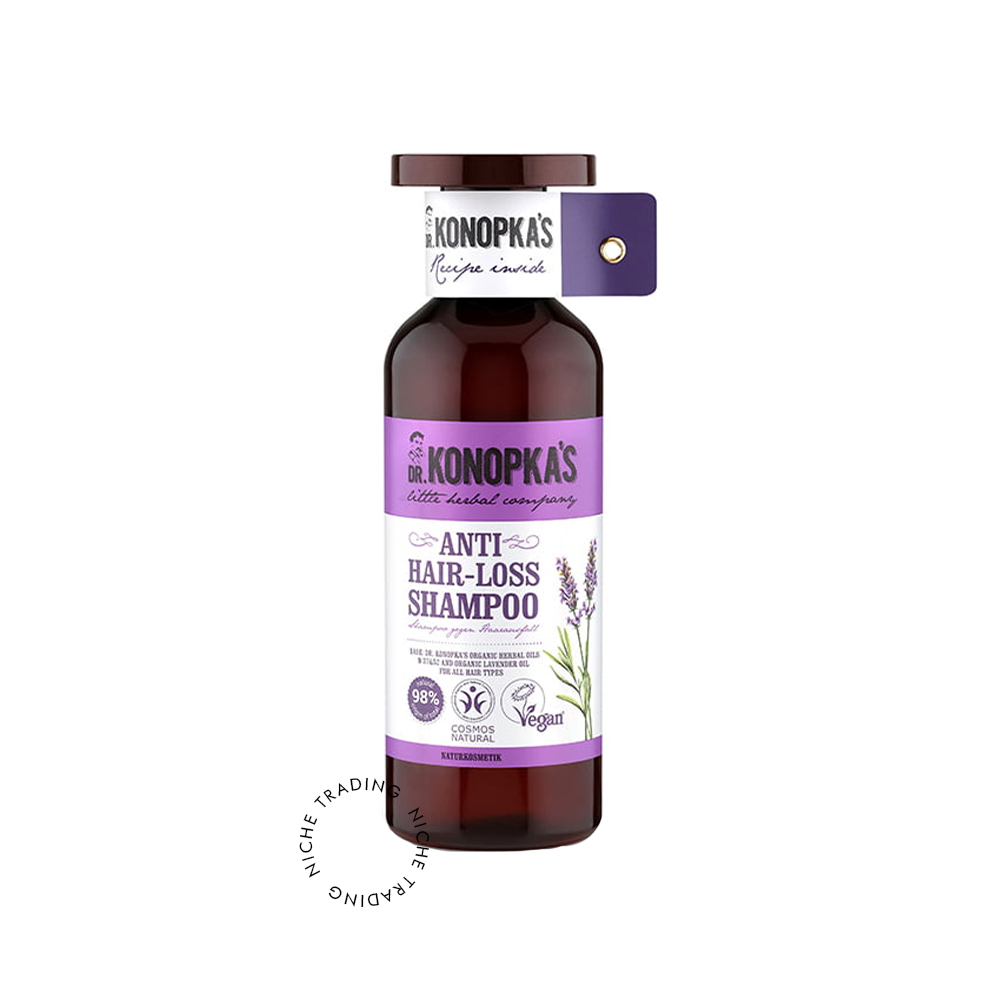 Anti Hair-Loss Shampoo 500ml - Dr. Konokpa | Niche Trading Qatar