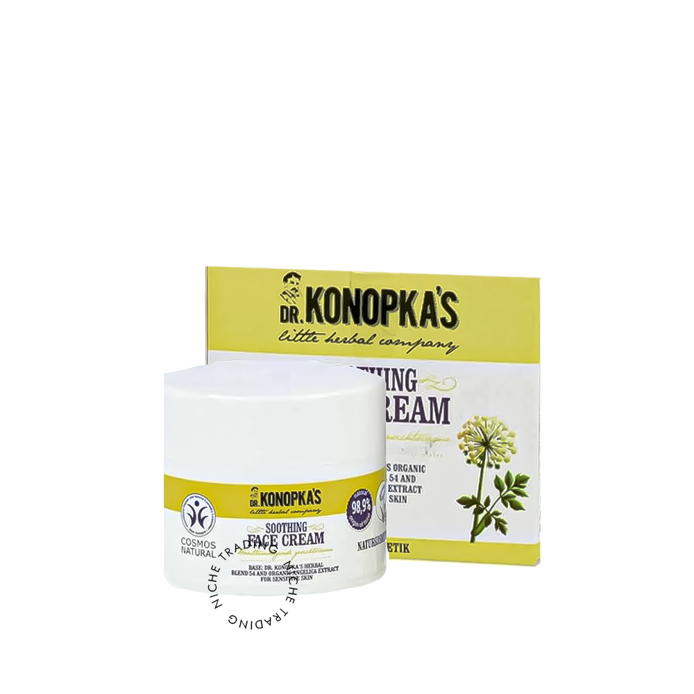 Face Cream Soothing, 50ml - Dr. Konokpa | Niche Trading Qatar