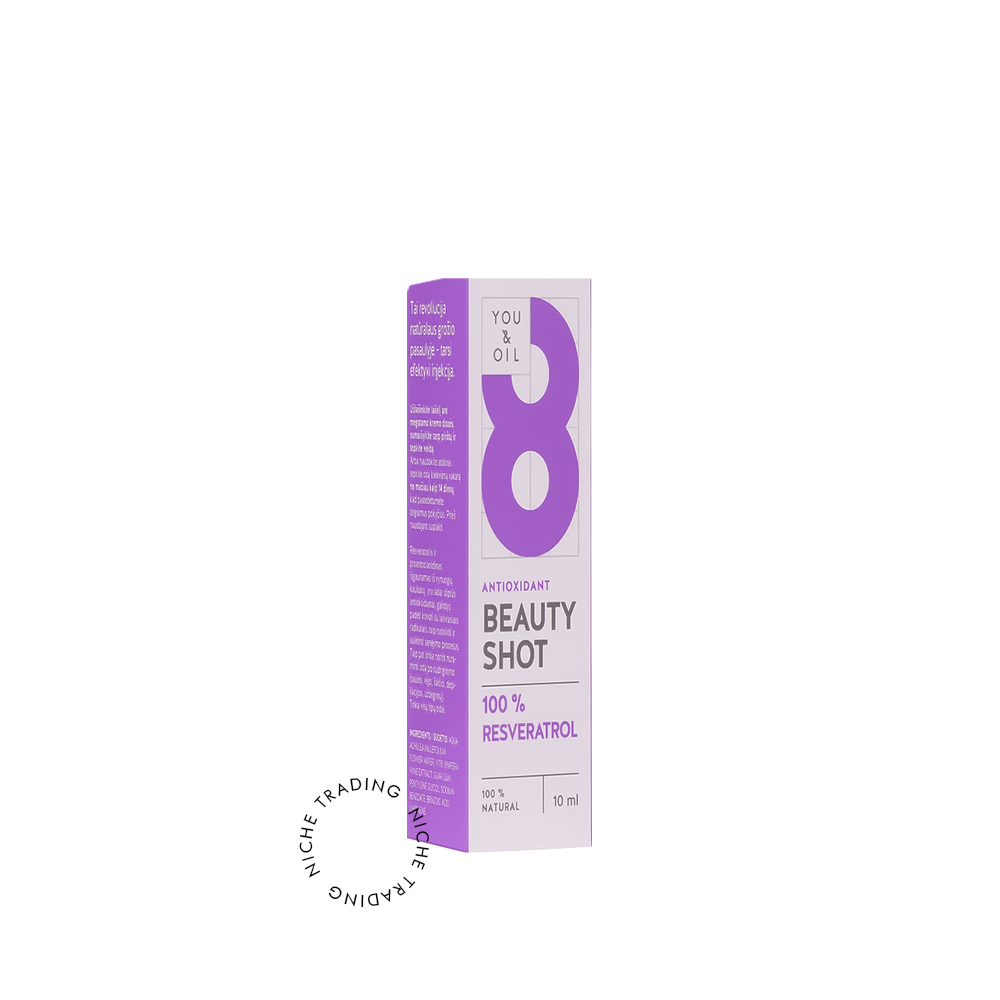 You&oil Beauty Shot. Face Serum. Resveratrol / Antioxidant 10ml - You&Oil | Niche Trading Qatar