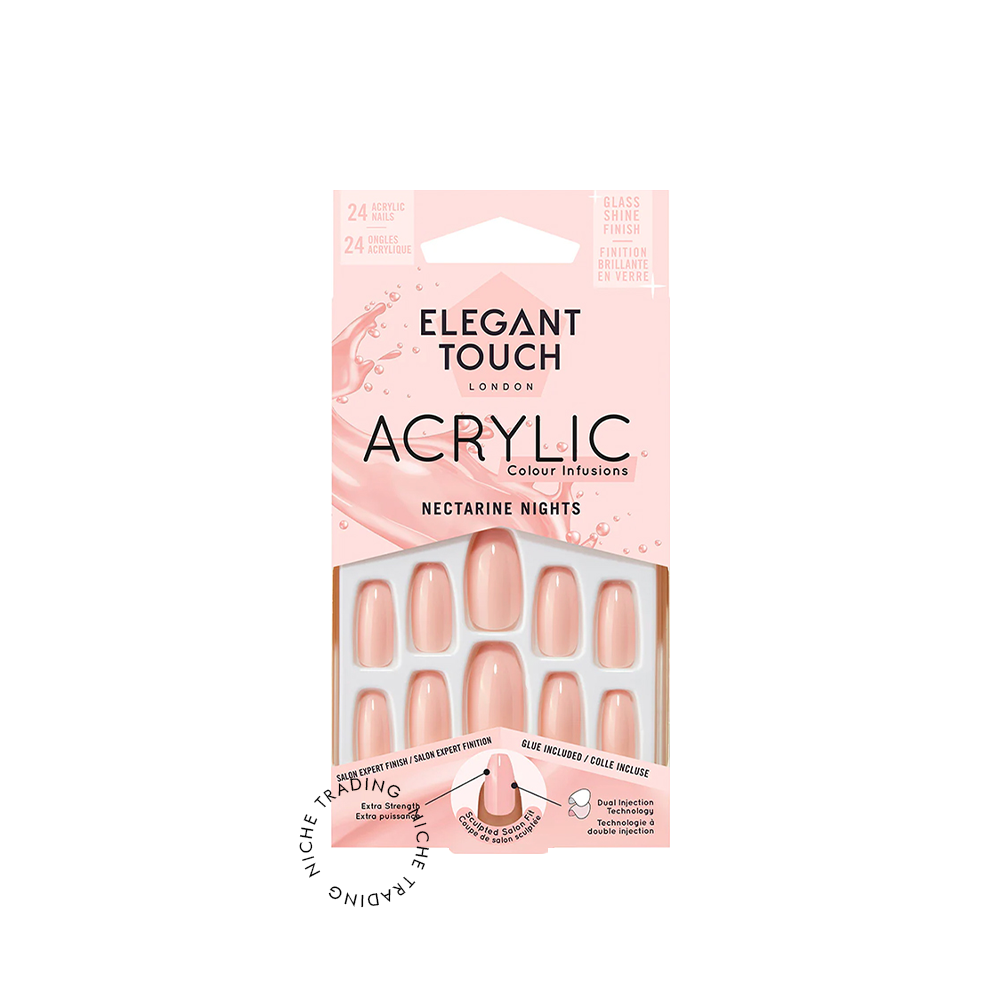 Elegant Touch Colour Acrylic Nectarine Nights - Elegant Touch | Niche Trading Qatar