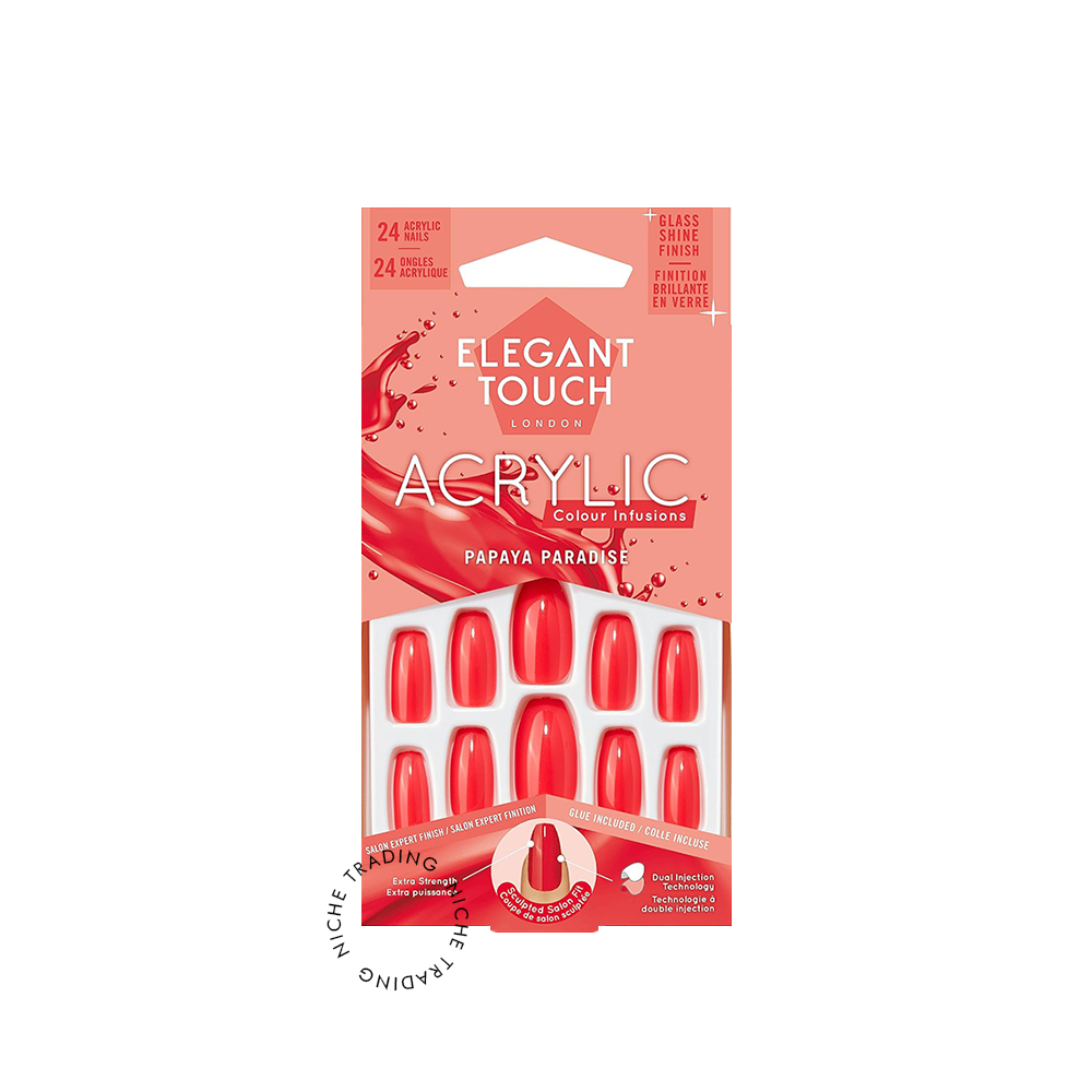 Elegant Touch Colour Acrylic Papaya Paradise - Elegant Touch | Niche Trading Qatar
