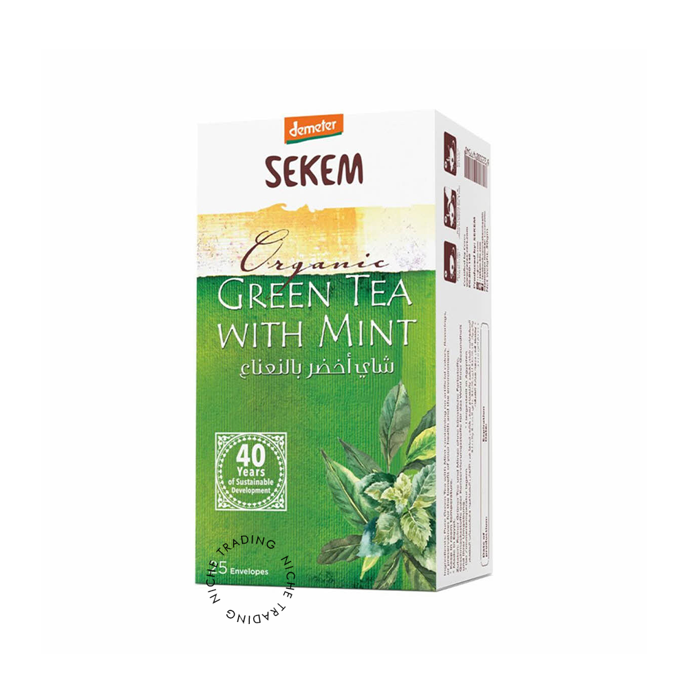 Sekem Green Tea with Mint 20 Fb - Envelope - Isis | Niche Trading Qatar