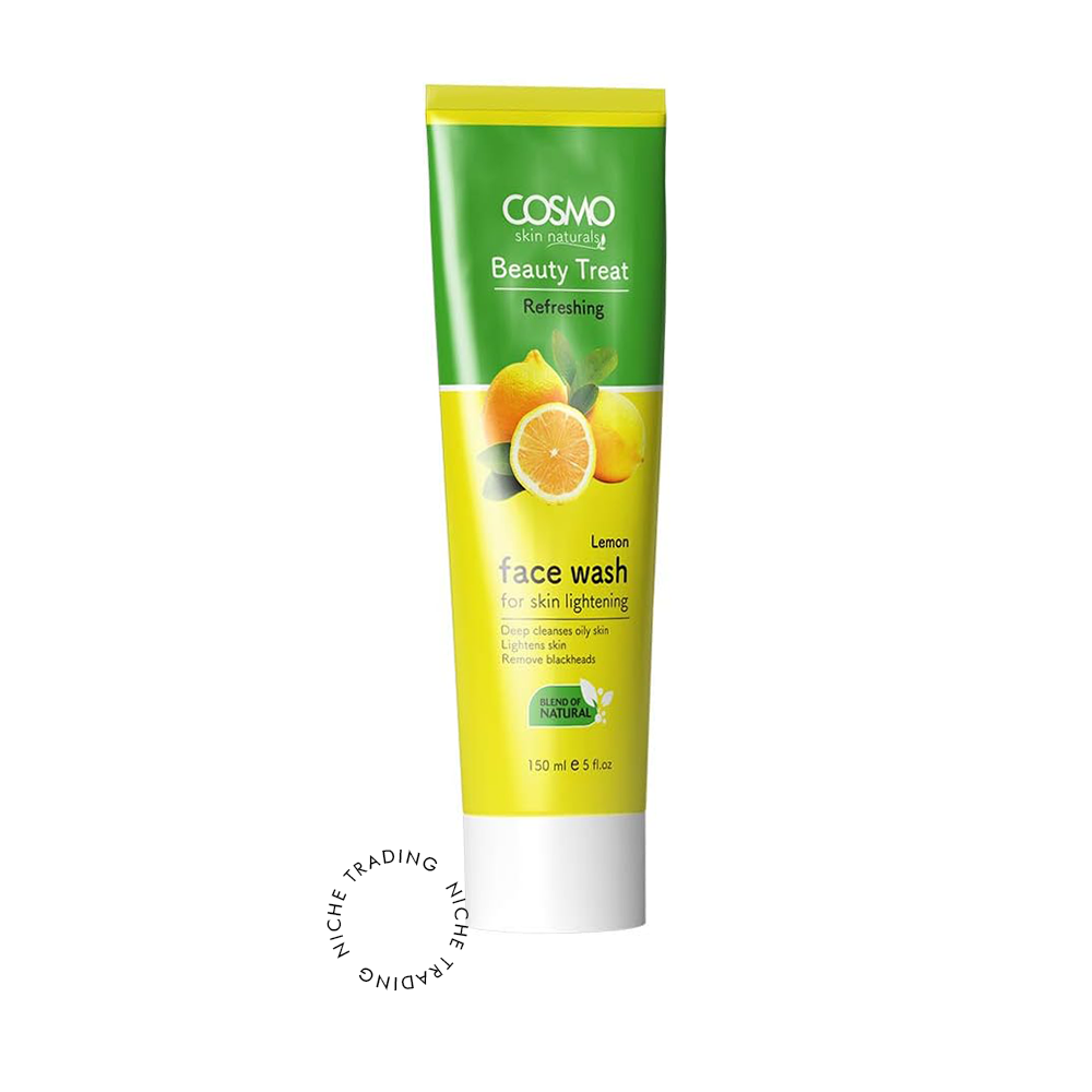 Cosmo Lemon Face Wash 150ml - Cosmo | Niche Trading Qatar