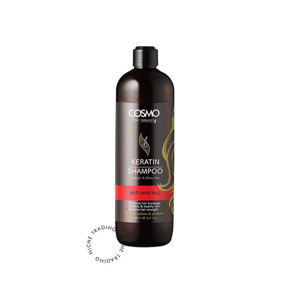 Cosmo Keratin Shampoo 480ml - Cosmo | Niche Trading Qatar