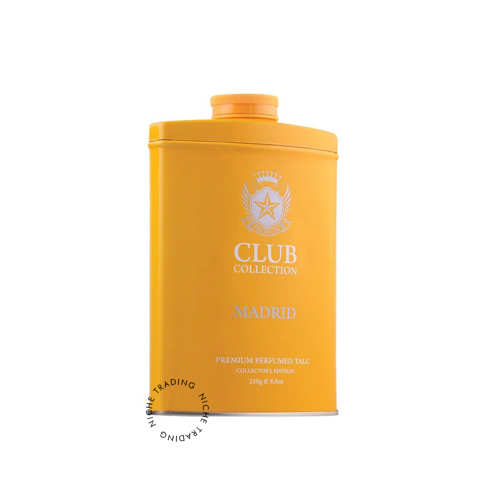 Cosmo Madrid Talc 250ml Club Collection - Cosmo | Niche Trading Qatar