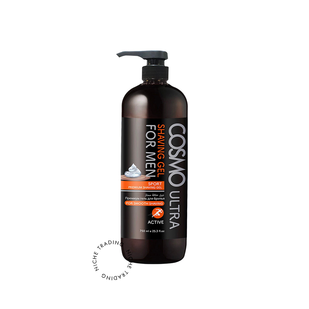 Cosmo Ultra Cosmo Sport Active Shaving Gel 750ml - Cosmo | Niche Trading Qatar