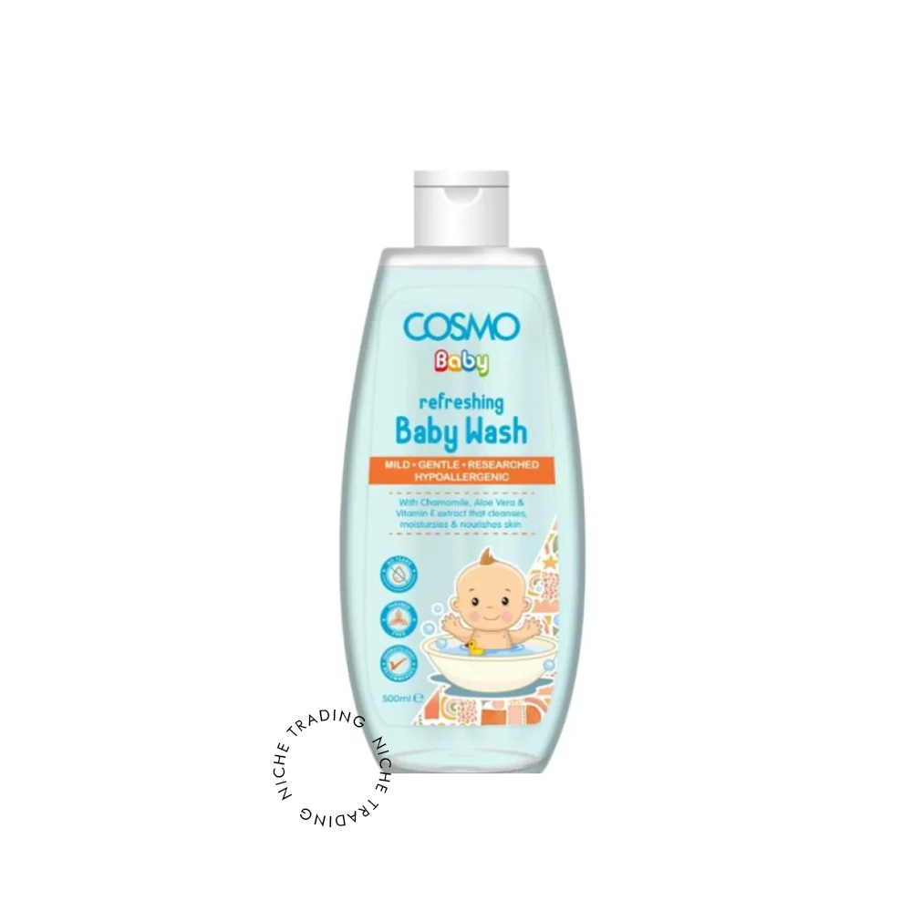 Cosmo Baby Wash Daily Care 500ml - Cosmo | Niche Trading Qatar