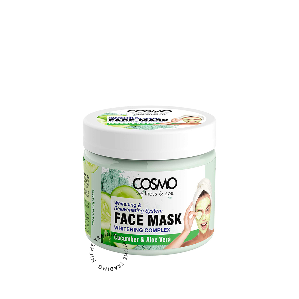 Cosmo Cucumber & Aloe Vera Face Mask 625gm - Cosmo | Niche Trading Qatar