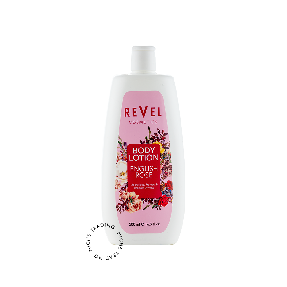 Revel English Rose Body Lotion 500ml - Revel | Niche Trading Qatar