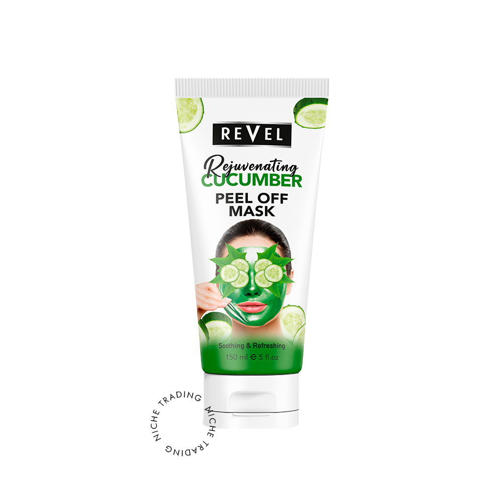 Revel Rejuvenating Cucumber Peel Off Mask 150ml - Revel | Niche Trading Qatar