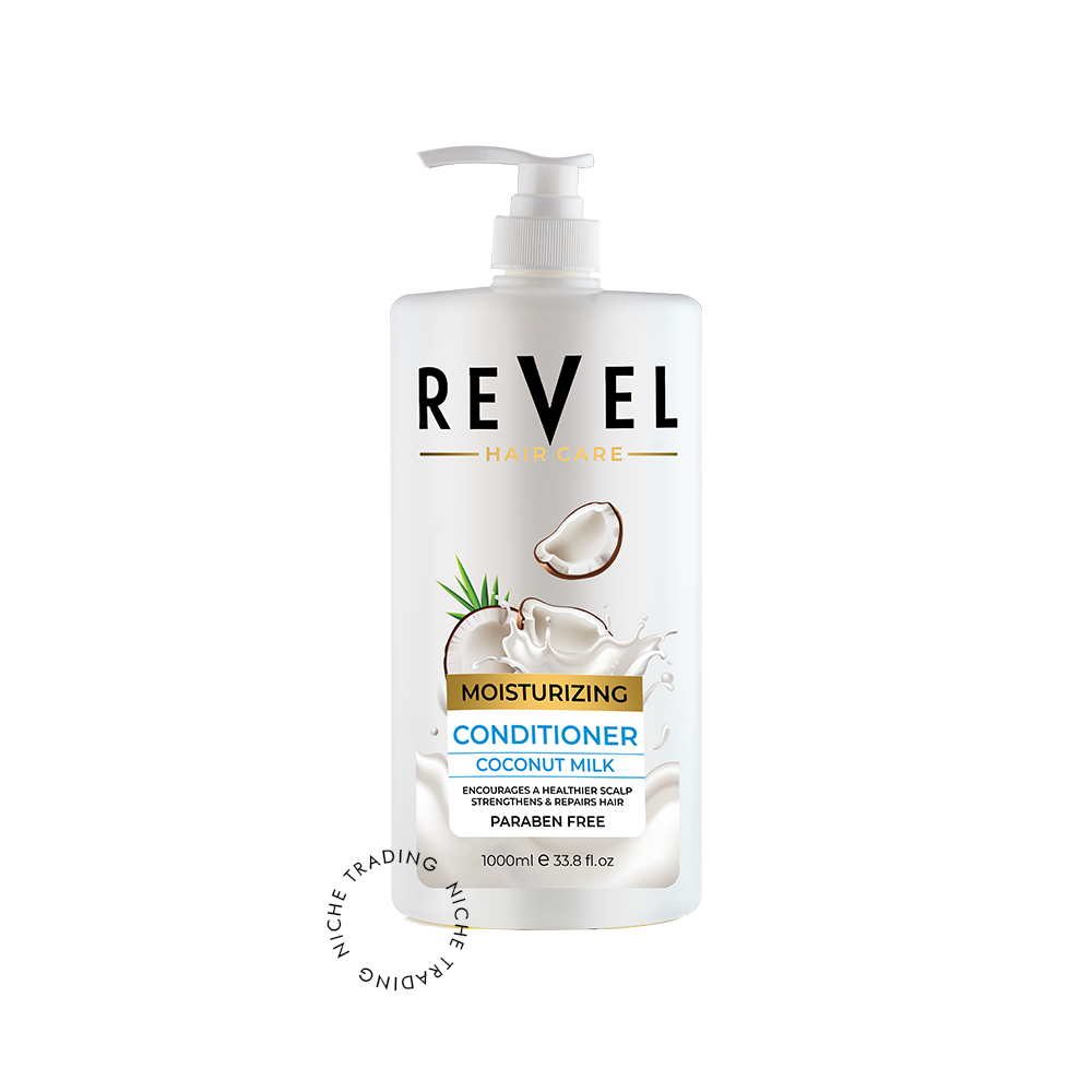 Revel Coconut Milk Conditioner 1000ml - Revel | Niche Trading Qatar