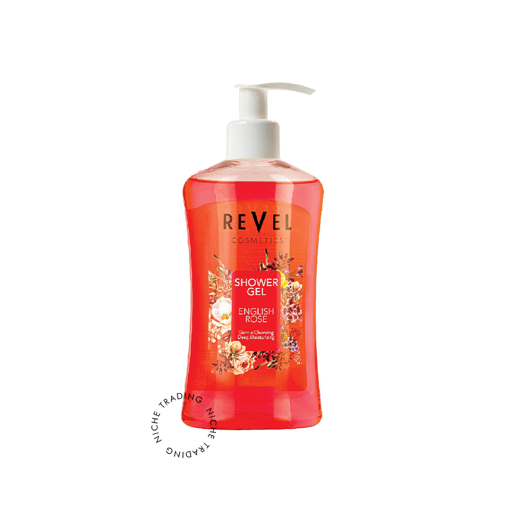 Revel English Rose Shower Gel 1000ml - Revel | Niche Trading Qatar