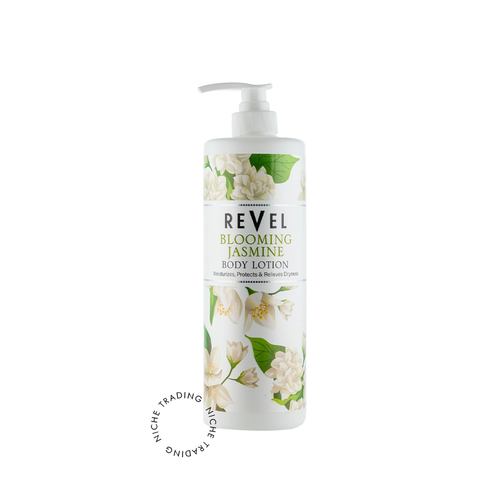 Revel Blooming Jasmine Body Lotion – 1000ml - Revel | Niche Trading Qatar