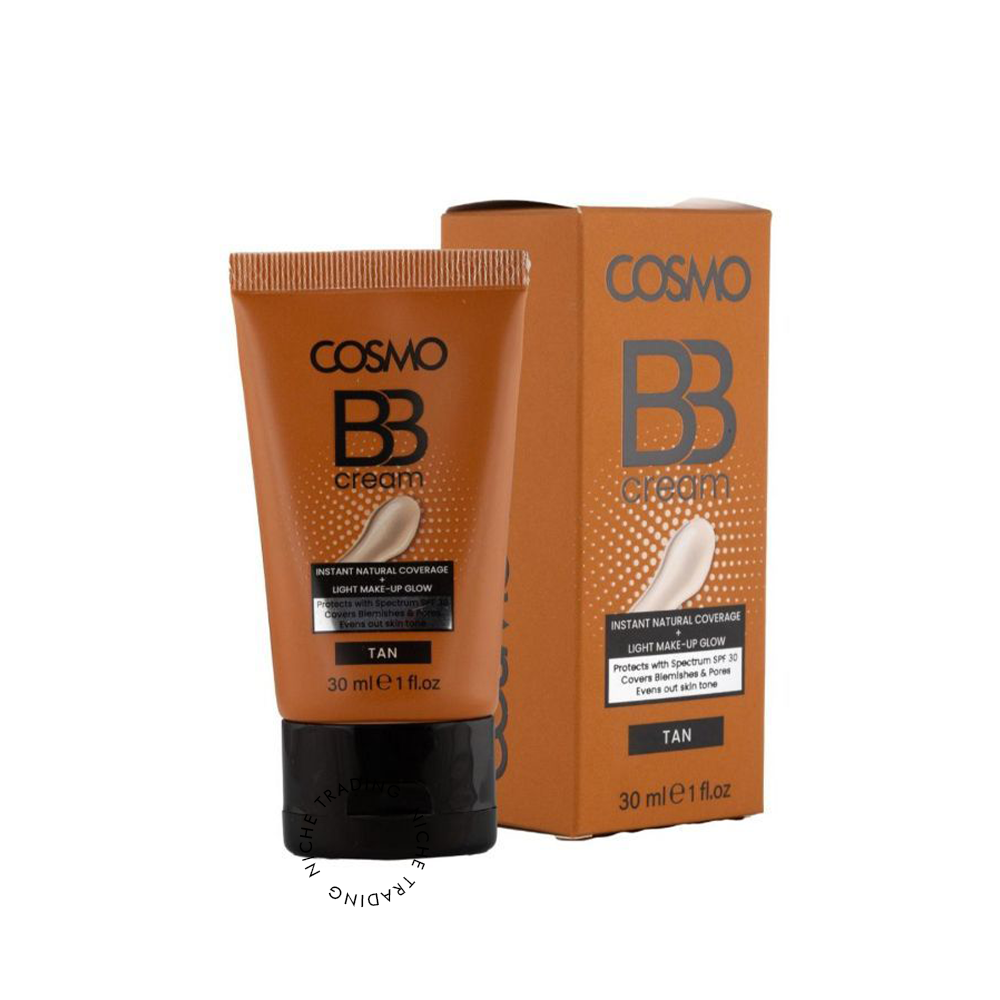 Cosmo BB Cream Tan 30ml - Cosmo | Niche Trading Qatar