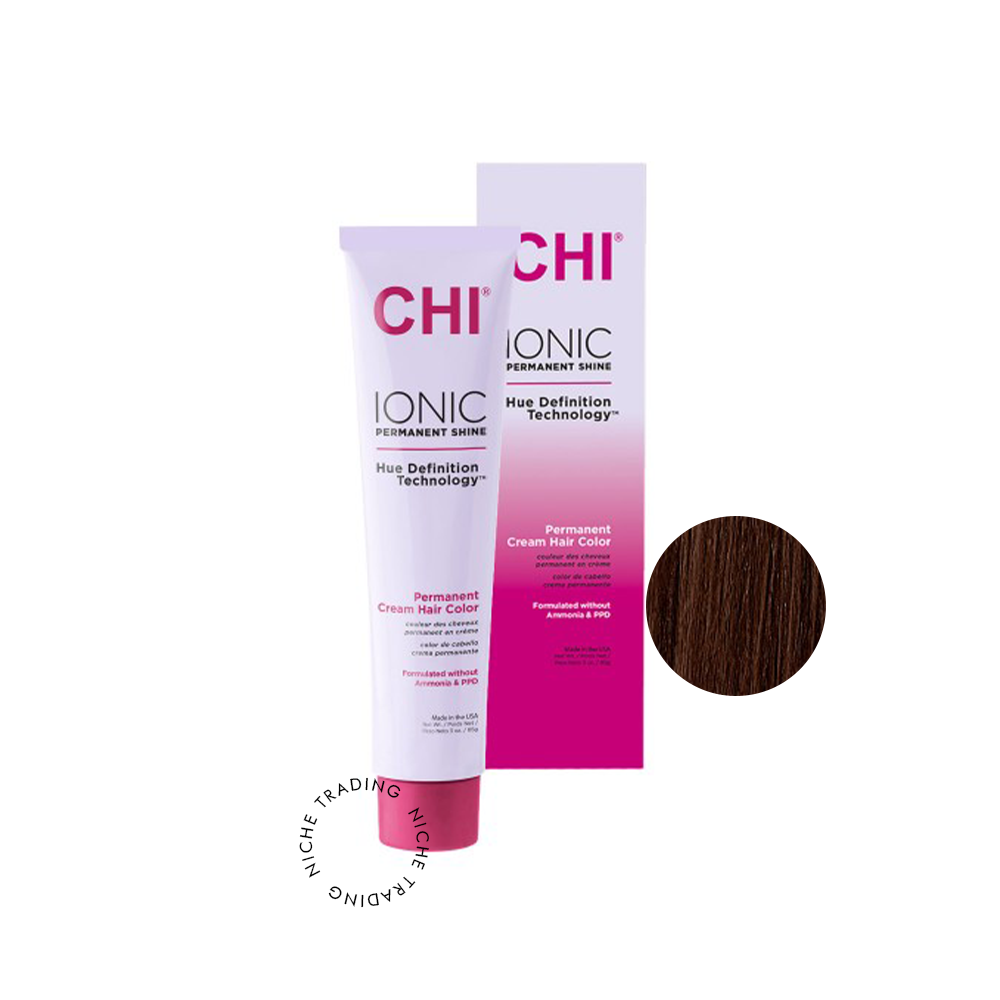 Chi Ionic Hair Col, Choc6cm Mocha Lt Brown 3oz.
