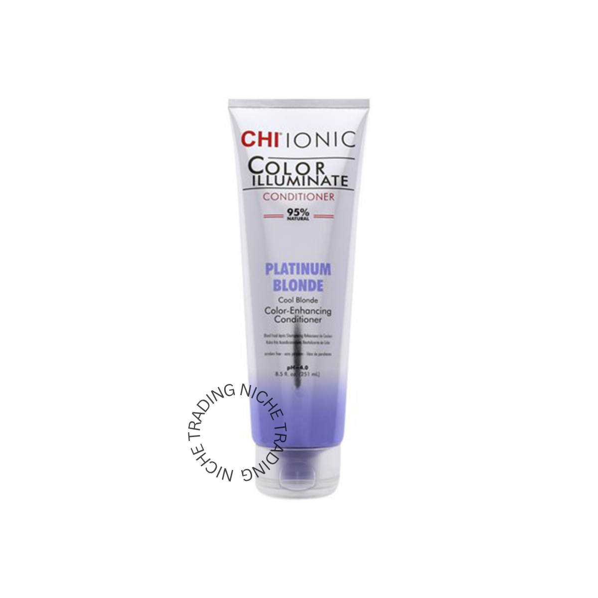 CHI Color Illuminate Conditioner - Platinum Blonde 8.5 Fl. Oz. - CHI | Niche Trading Qatar