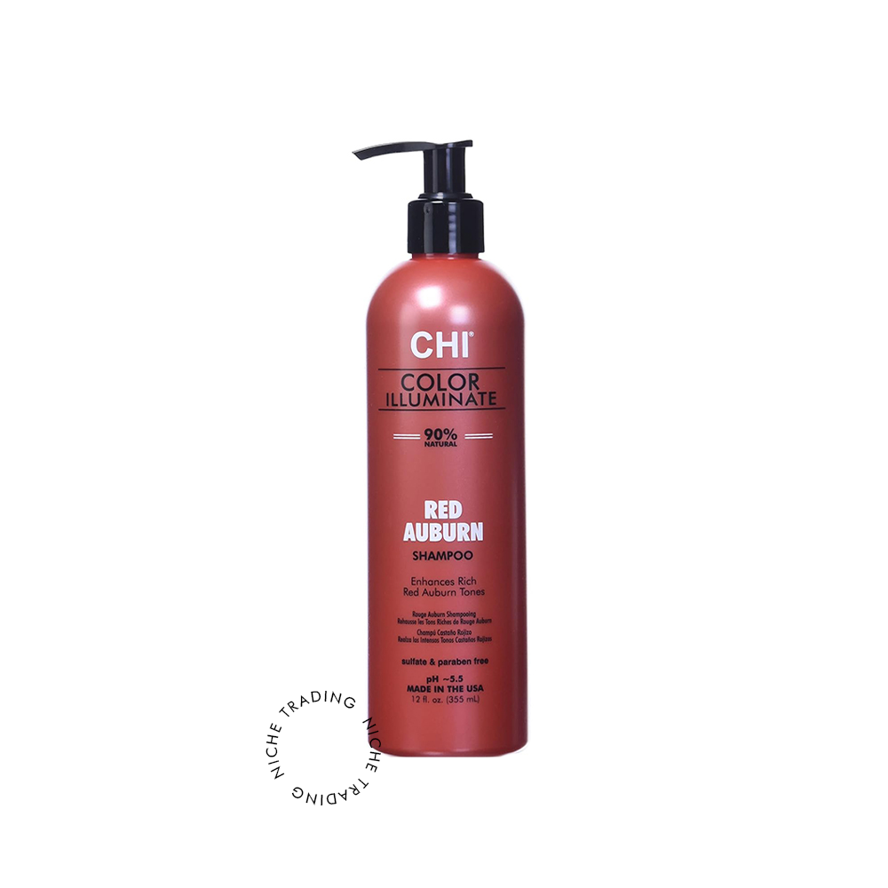 Chi Color Illuminate Shampoo - Red Auburn 12 Fl. Oz.