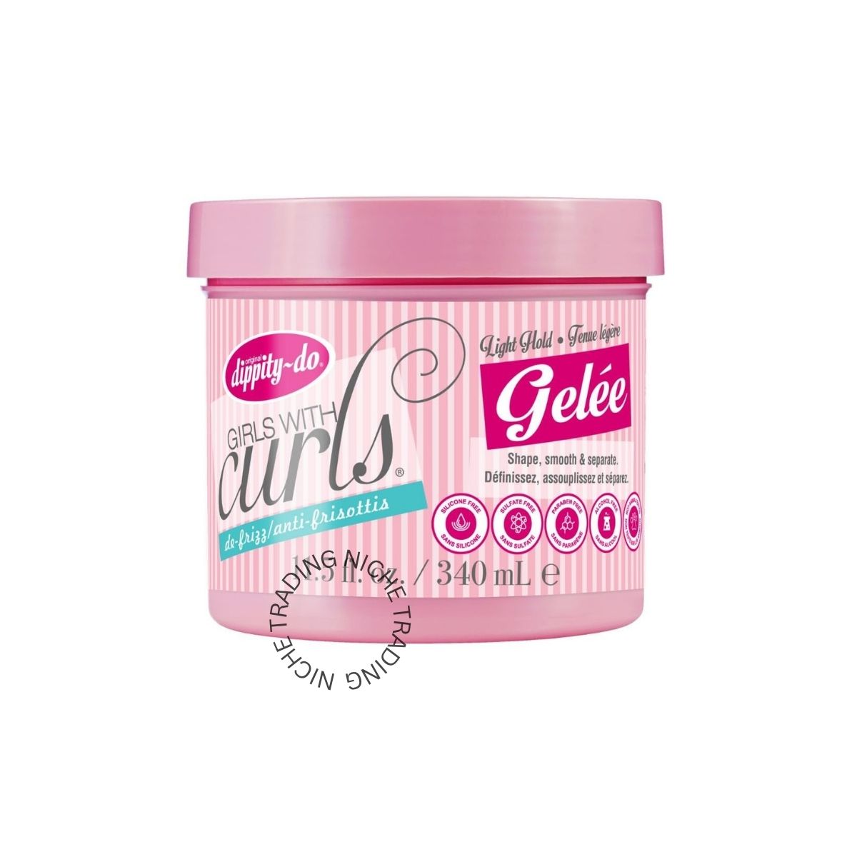 DD GIRLS WITH CURLS LIGHT HOLD GELEE 340g - Niche-Trading | Niche Trading Qatar