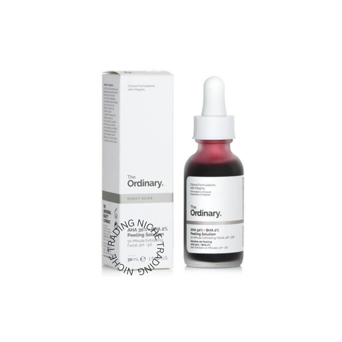 The Ordinary AHA 30% + BHA 2% Peeling Solution - 30ml - The Ordinary | Niche Trading Qatar
