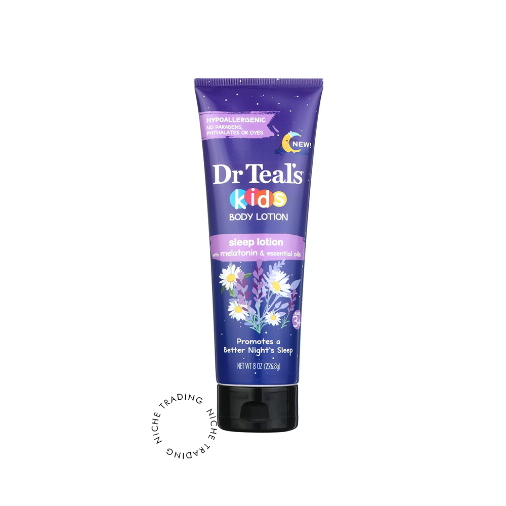 Dr Teals Kids Melatonin 8oz Lotion 266.8 Gm