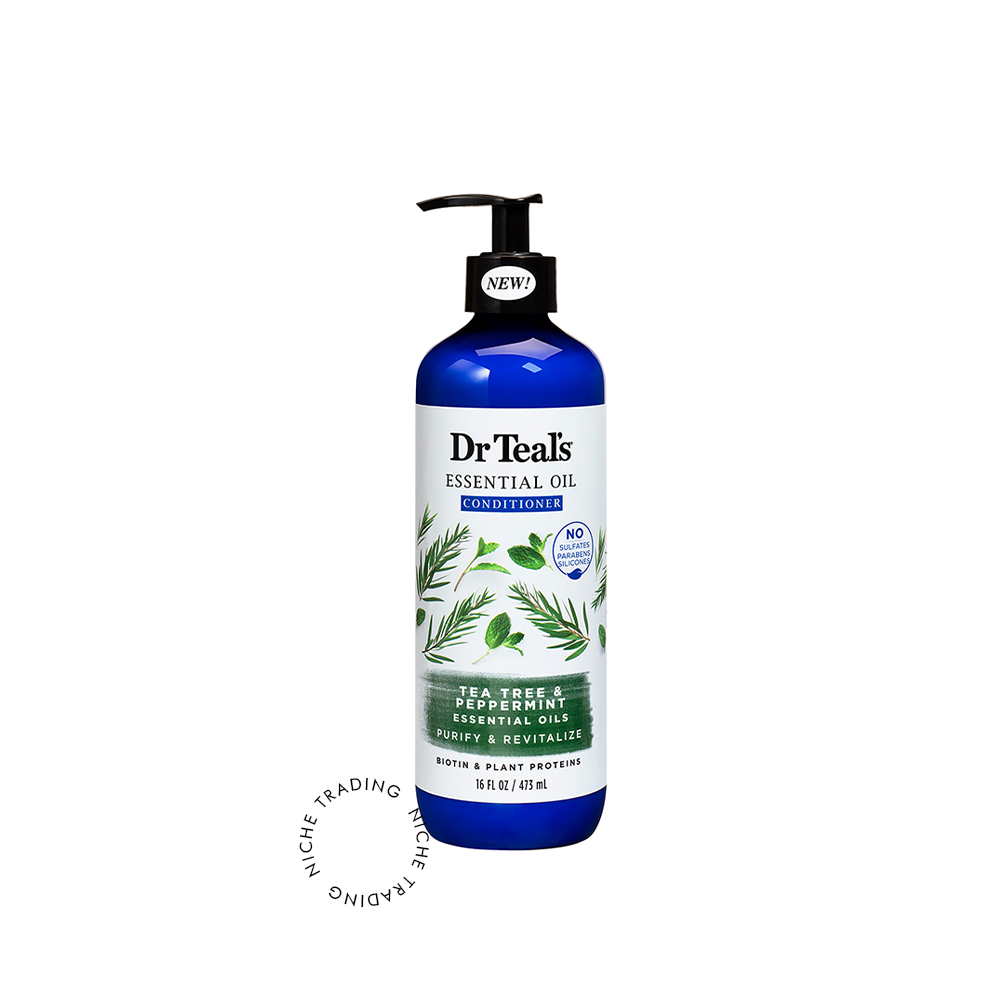 Dr. Teals Tea Tree Conditioner 473ml - Dr. Teal's | Niche Trading Qatar