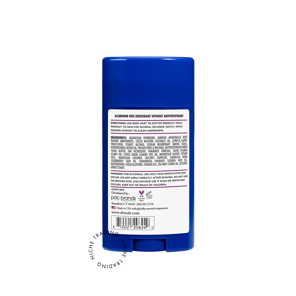 Dr Teals Eldrberry & Vitd Deo Stick 48H 75g