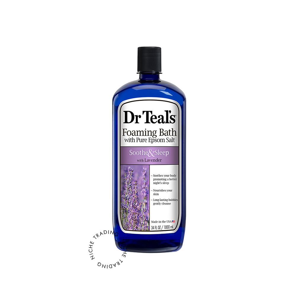 Dr Teals Foaming Bath Soothe & Sleep with Lavender 1000ml