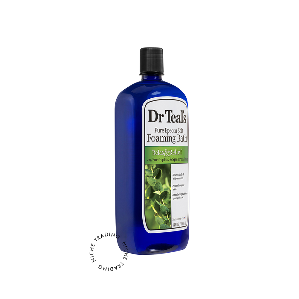 Dr Teals Foaming Bath - Eucalyptus & Spearmint 1000ml
