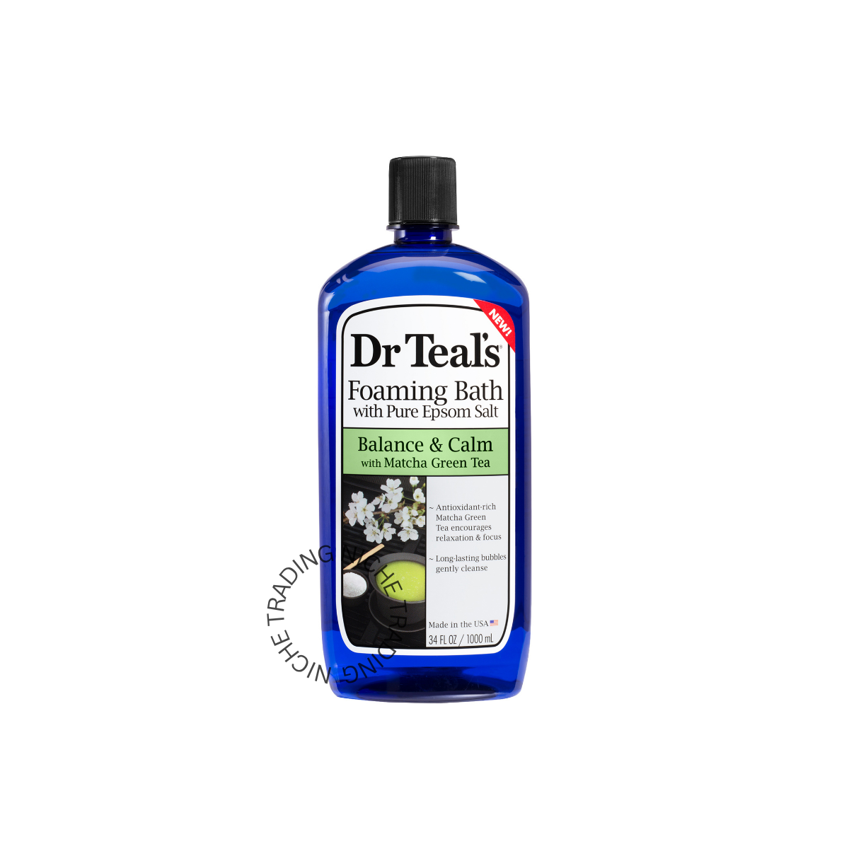 Dr. Teal's Activated Charcoal & Lava Foaming Bath with Pure Epsom Salt - Dr. Teal's | Niche Trading Qatar