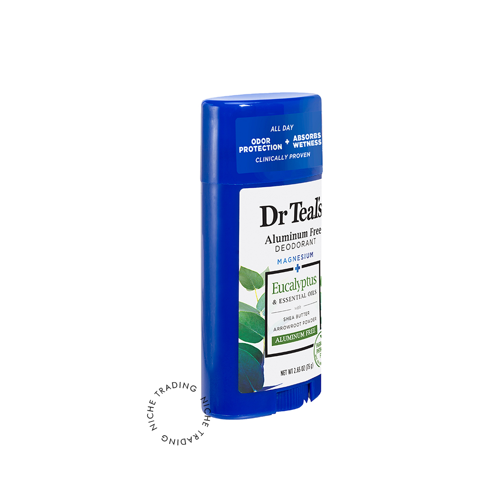 Dr. Teals Dr Teals Eucalyptus Aluminum Free Deodorant 75 gm
