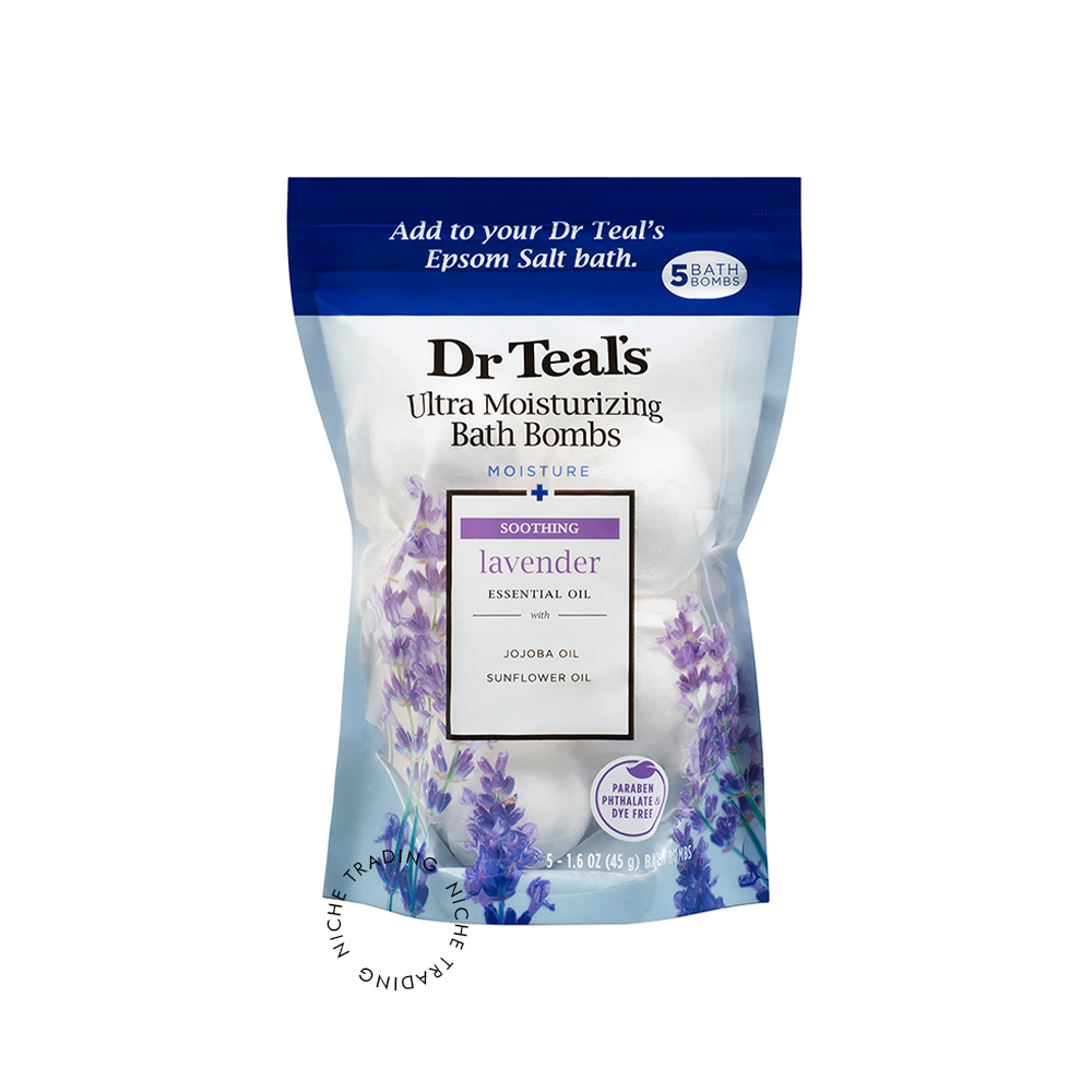 Dr Teals Lavender Bath Bombs 45 gm