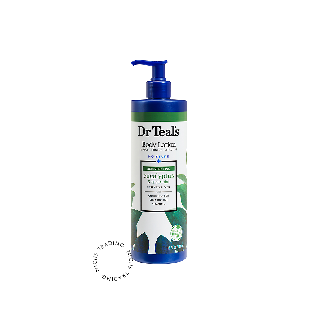 Dr Teals Rejuvenating Eucalyptus Body Lotion 532ml - Dr. Teal's | Niche Trading Qatar