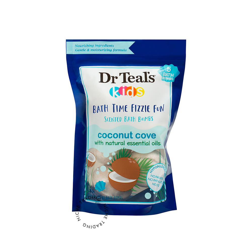 Dr Teal S Kids Coconut Fizzy 45 gm