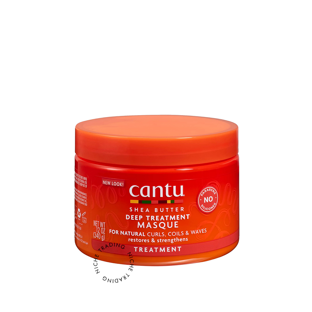 Cantu Shea Butter Deep Treatment Masque 340g — Intensive Repair for Natural Hair — Available in Qatar