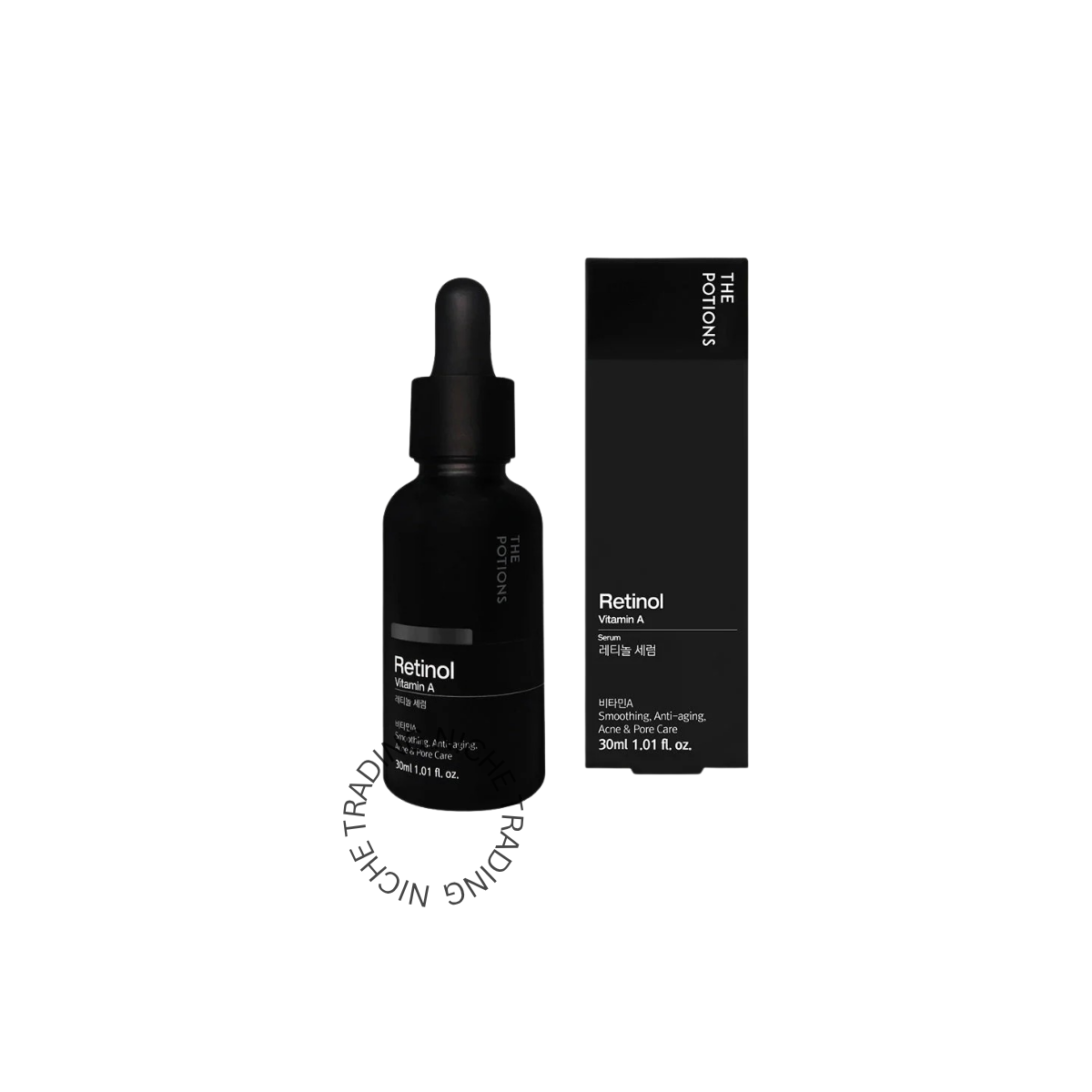 The Potions Retinol Serum Black Line - The Potions | Niche Trading Qatar