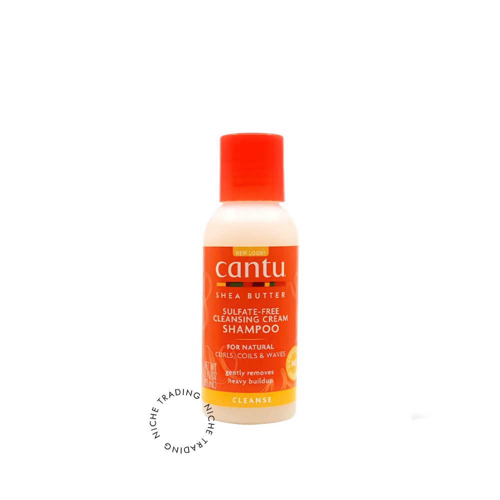 Cantu for Natural Hair Cleansing Cream Shampoo 89ml - Cantu | Niche Trading Qatar