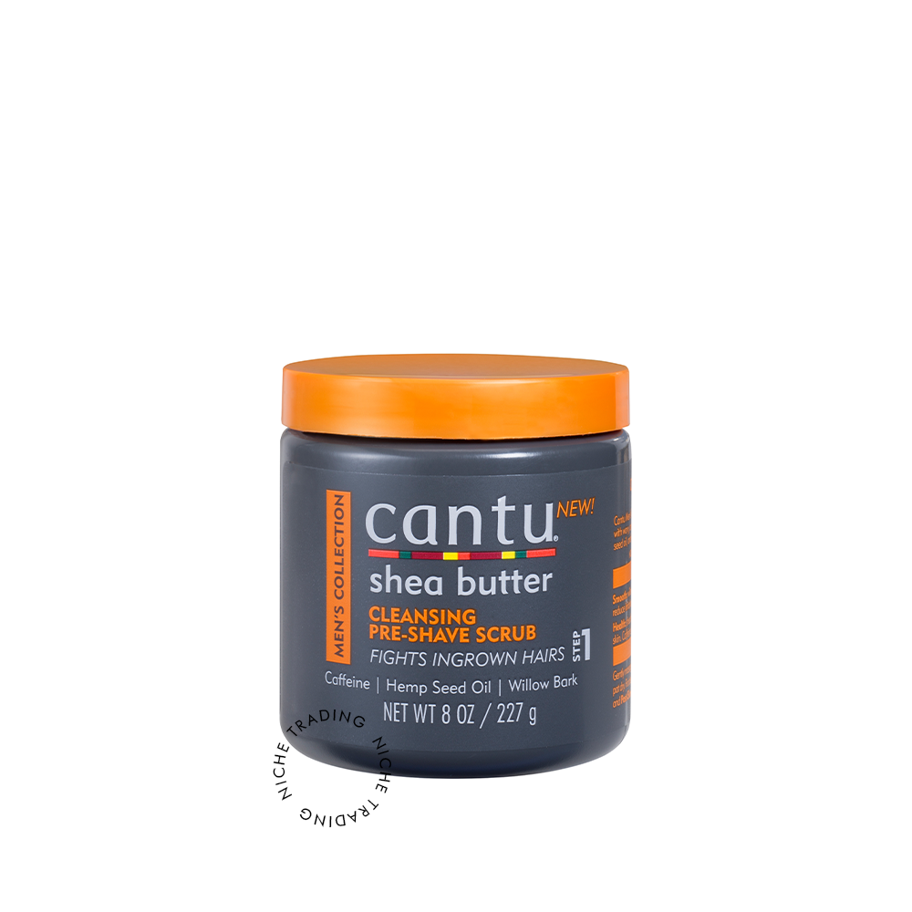 Cantu Mens Cleansing Pre-Shave Scrub 227 Gm