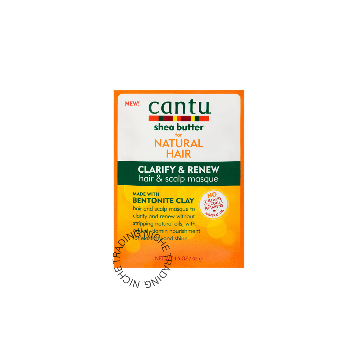 Bentonite Clay Conditioning Pack 42gm - Cantu | Niche Trading Qatar
