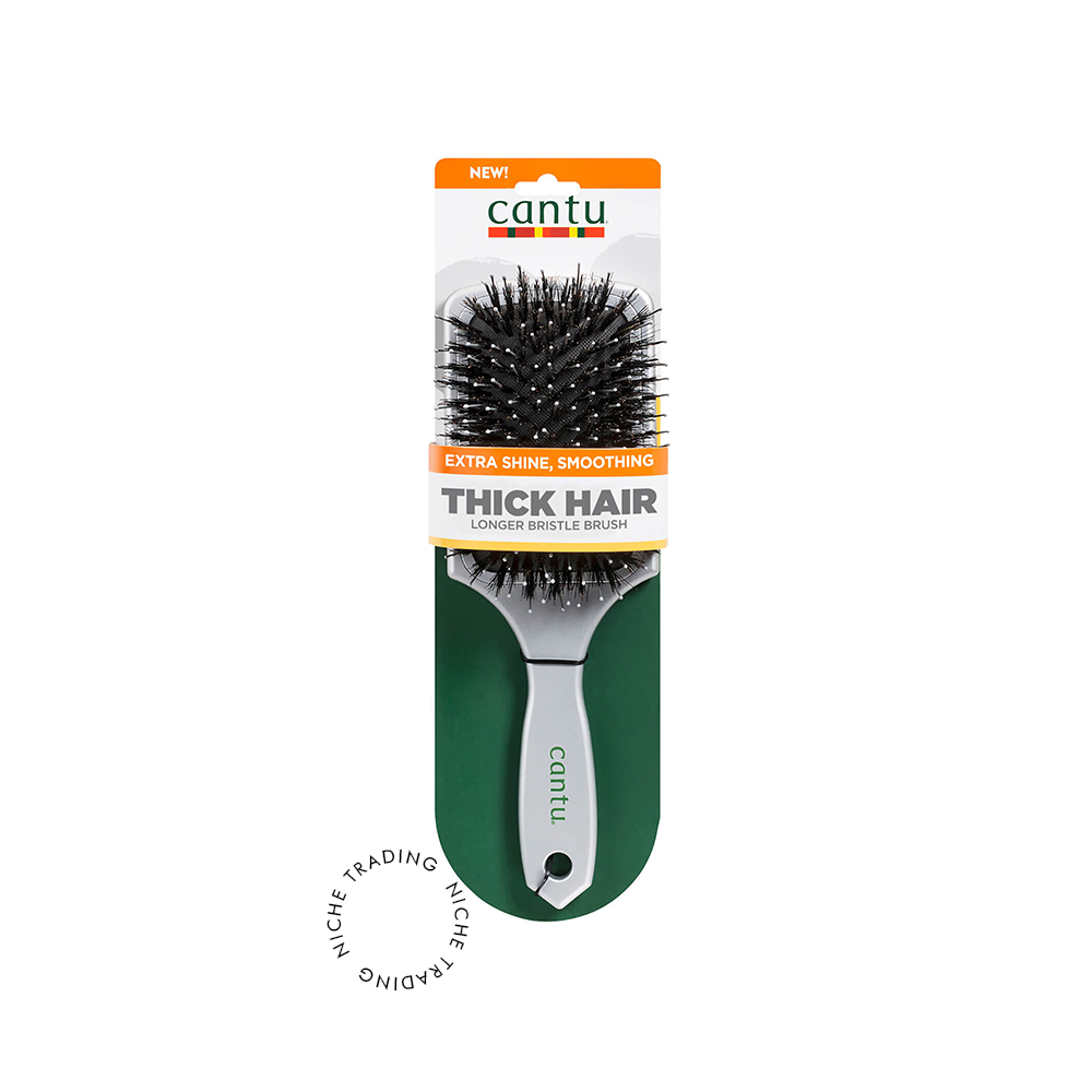 Cantu Thick Boar Paddle Brush for Long Hair - Cantu | Niche Trading Qatar
