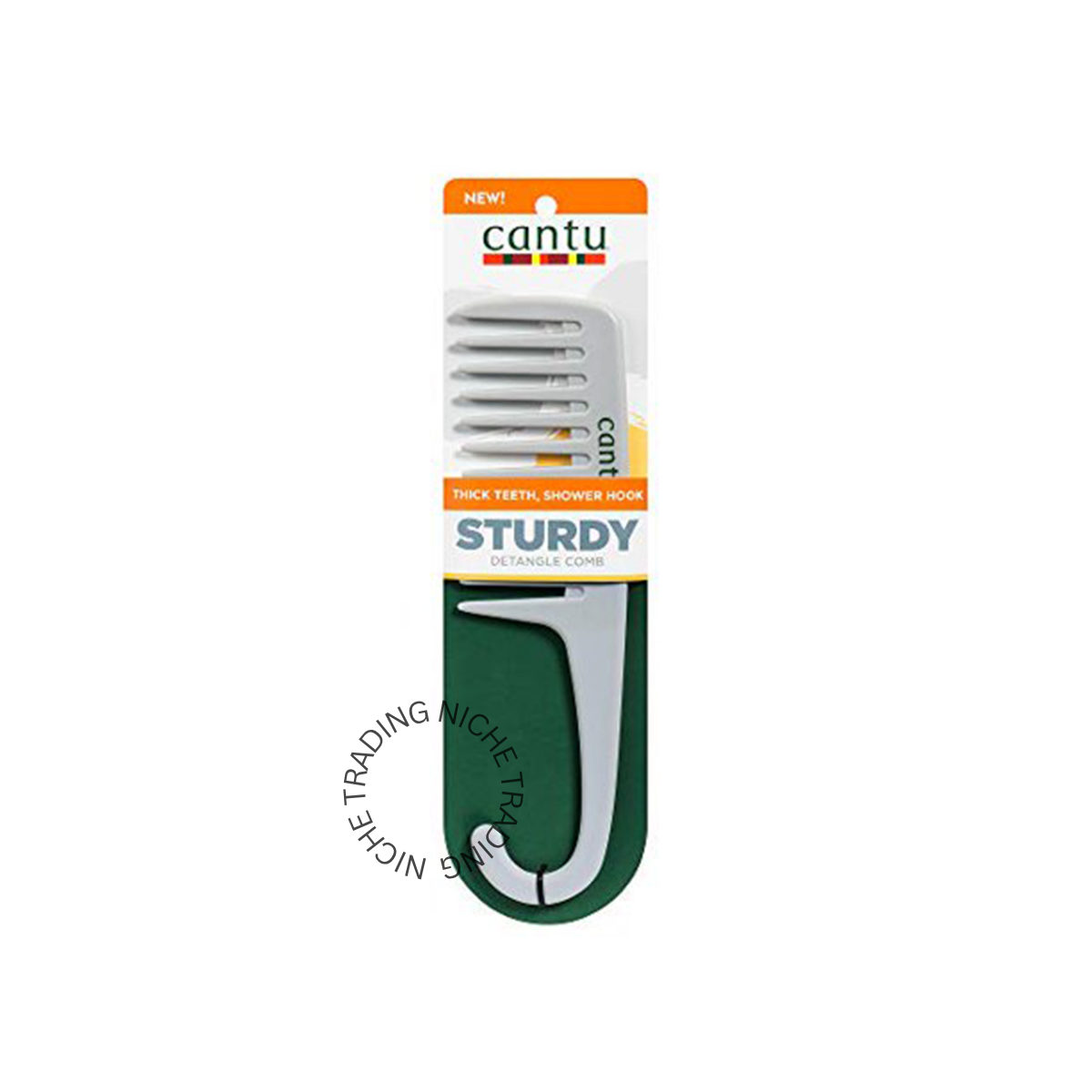 Cantu - Thick Detangle Sturdy Wash Day Comb - Cantu | Niche Trading Qatar