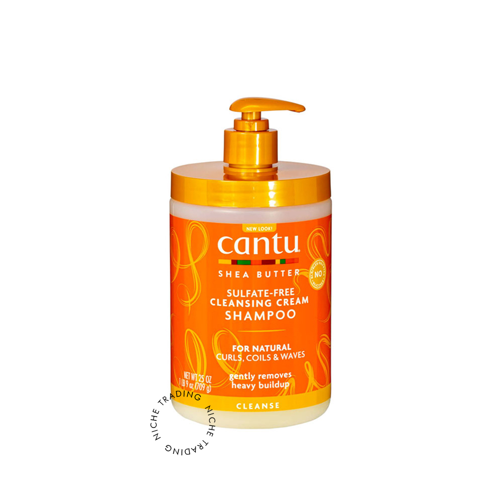 Cantu Shea Butter for Natural Hair Cleansing Cream Shampoo – Salon Size 709g