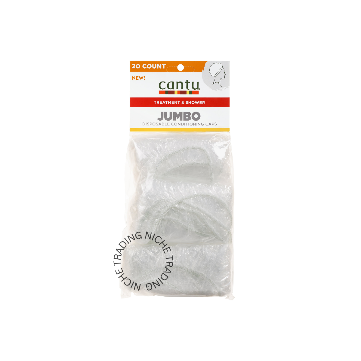 Cantu Jumbo Disposable Conditioning Caps 20 Pc - Cantu | Niche Trading Qatar