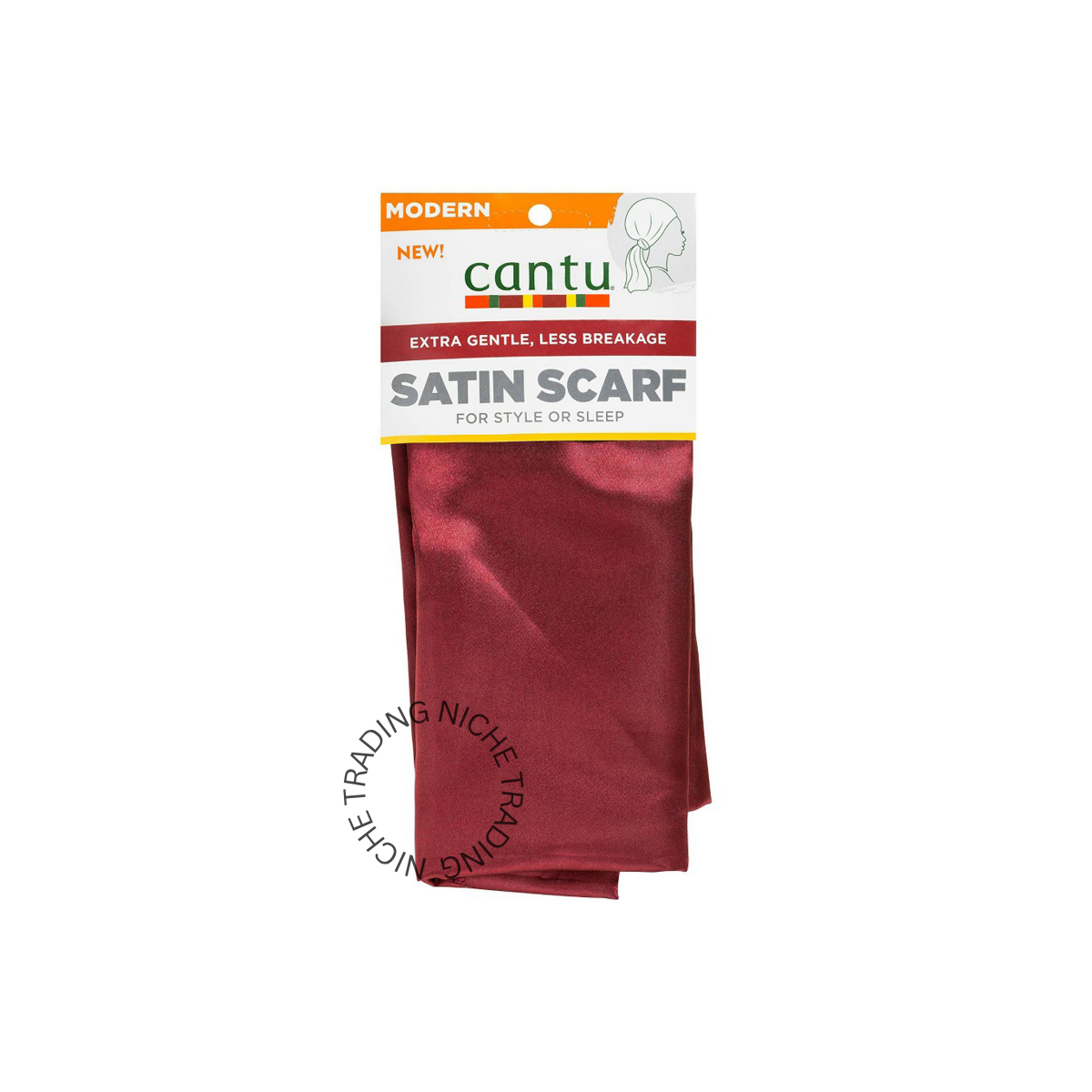 Cantu Satin Sleep Solid Scarf - 1ct - Cantu | Niche Trading Qatar