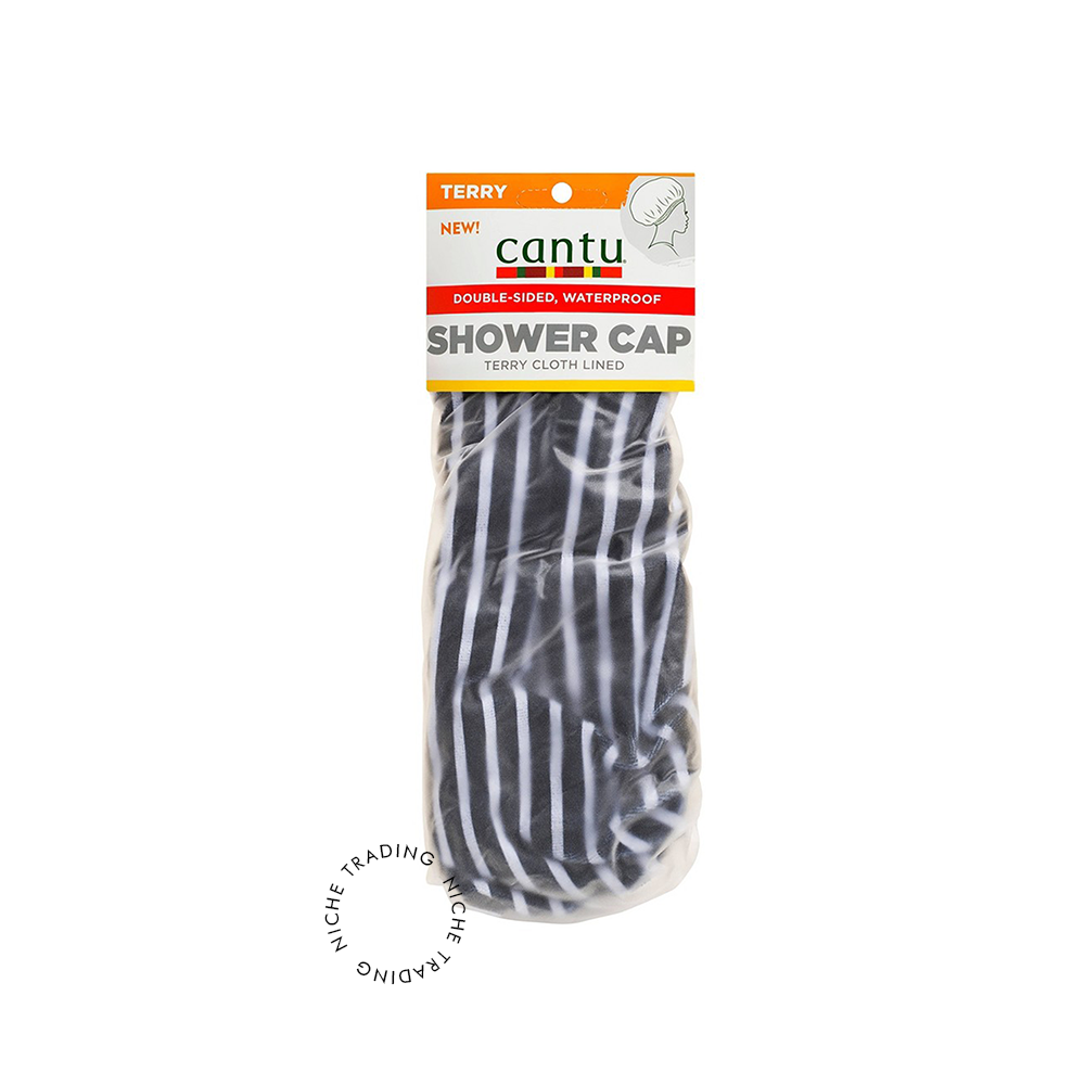 Cantu Cloth Terry Lined Shower Cap - 1ct - Cantu | Niche Trading Qatar