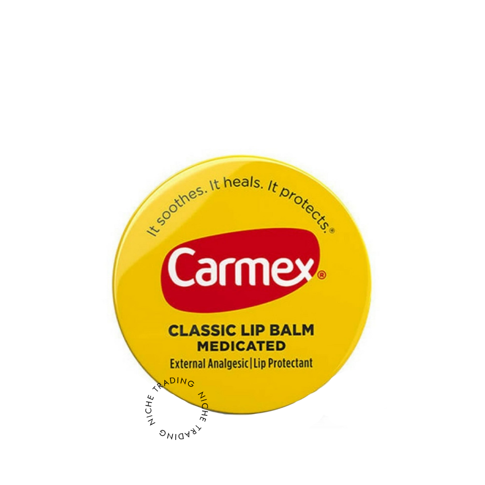 7.5g Carmex Bulk Jar – Original Flavor Medicated Lip Balm - Carmex | Niche Trading Qatar