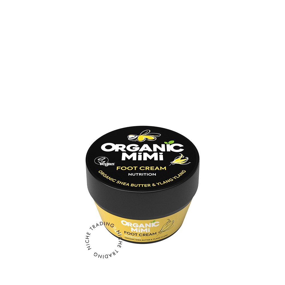 Foot Cream Nutrition Shea & Ylang Ylang, 50ml - Organic Mimi | Niche Trading Qatar