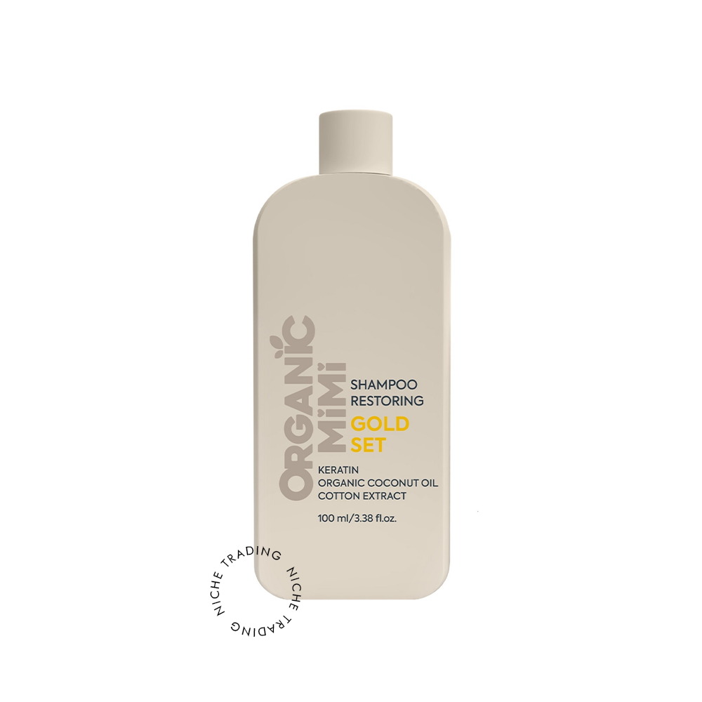 Shampoo RESTORING GOLD SET Coconut & Keratin