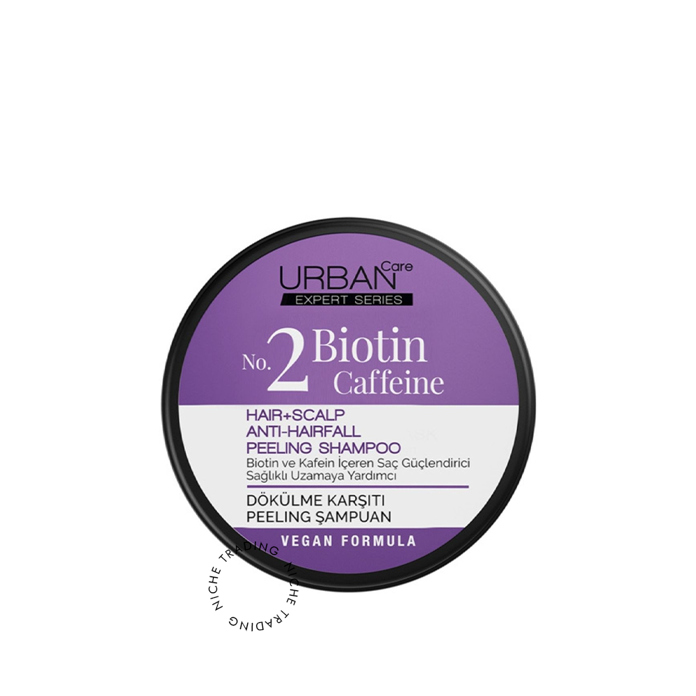 Urban Care Expert Biotin & Caffein Sea Salt Peeling Shampoo - Urban Care | Niche Trading Qatar